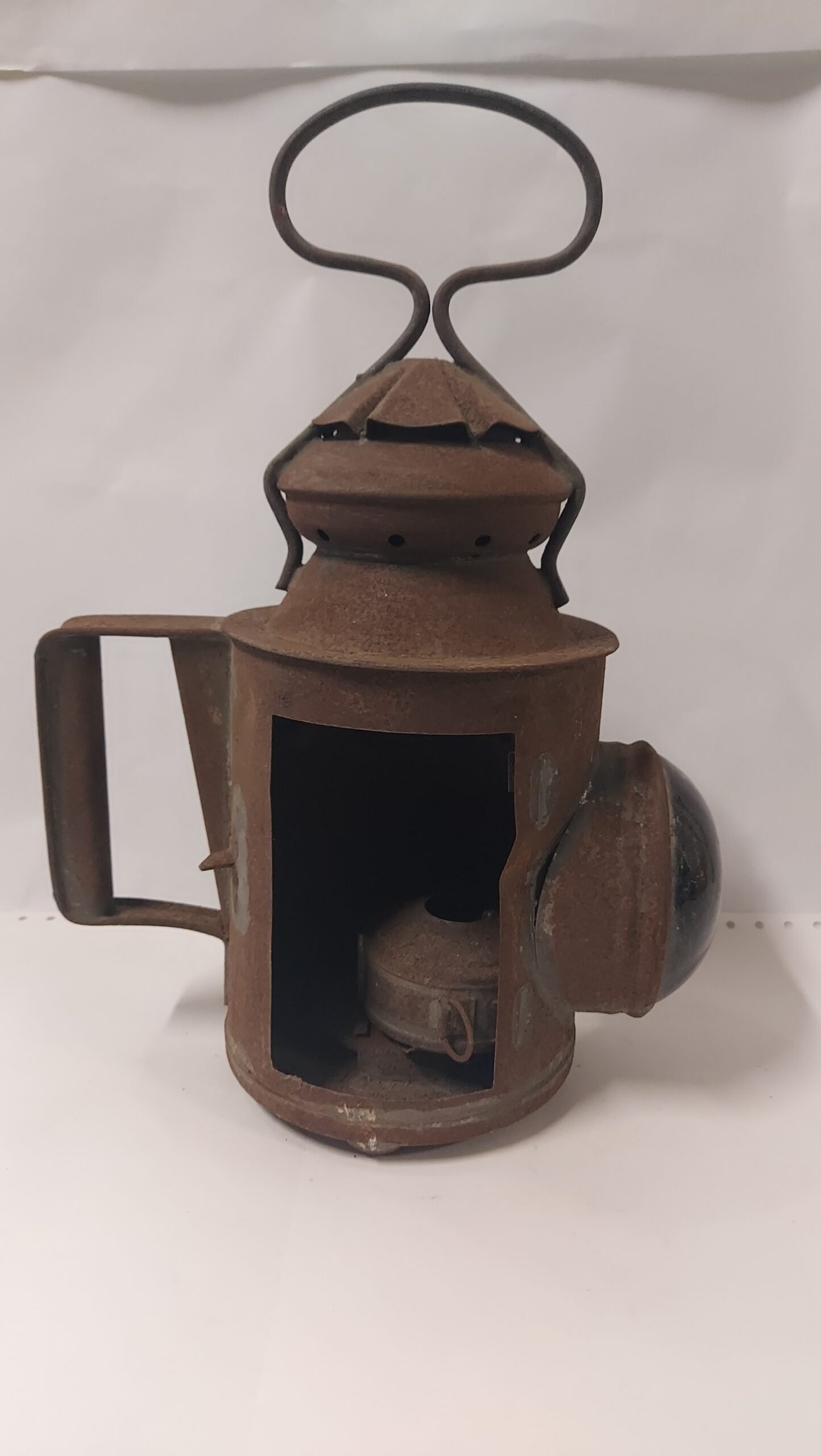 Lampada vecchia per segnalazione