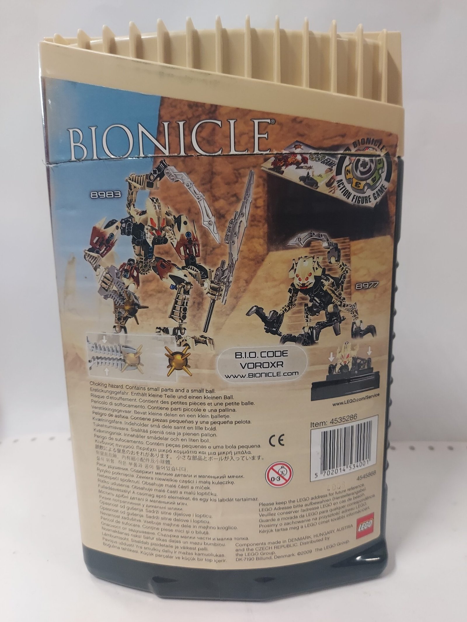 Set LEGO BIONIC GLATORIAN VOROX 8983 - immagine 3