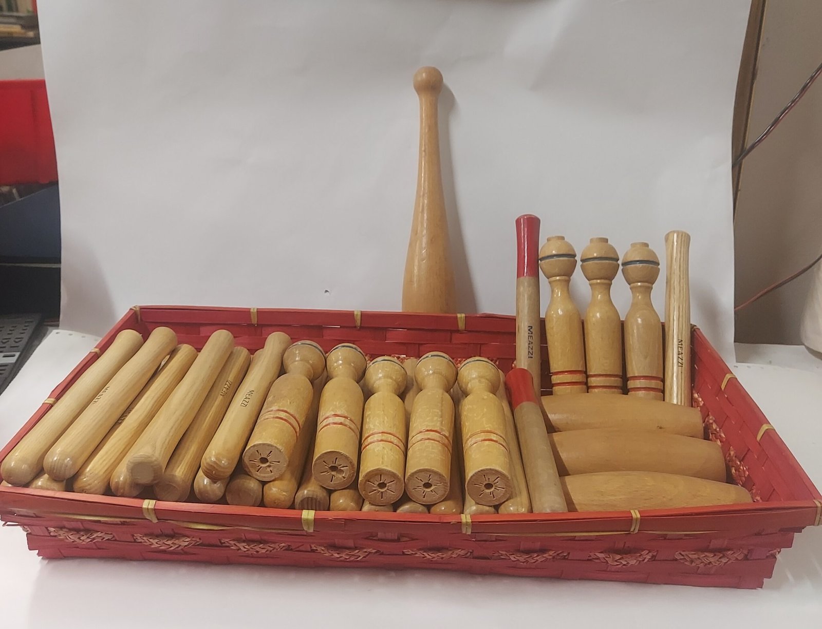 Gioco, Set di birilli e clavette Meazzi