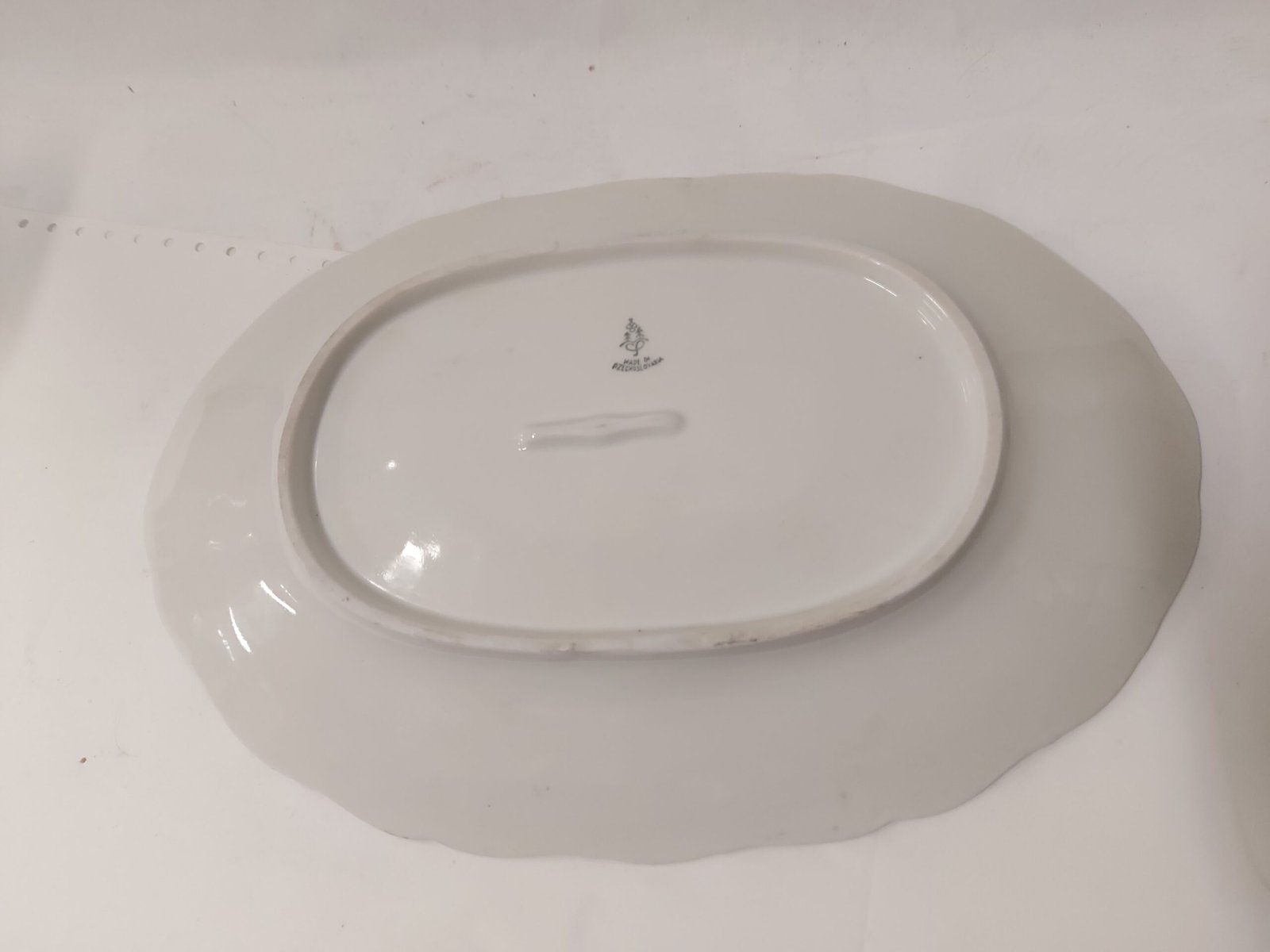 Piatto da portata in porcellana Cecoslovacchia - immagine 2