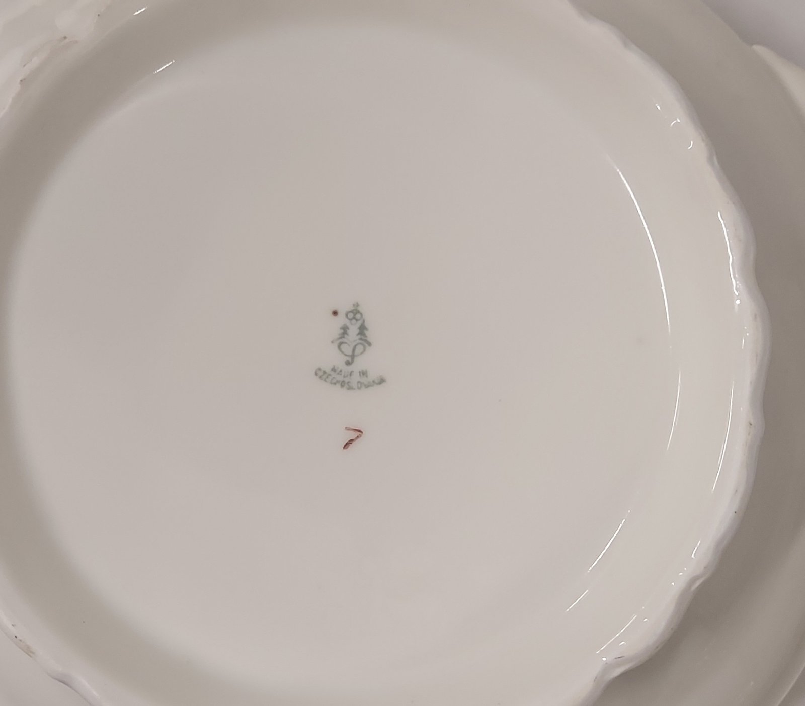 Zuppiera in porcellana Cecoslovacchia - immagine 2