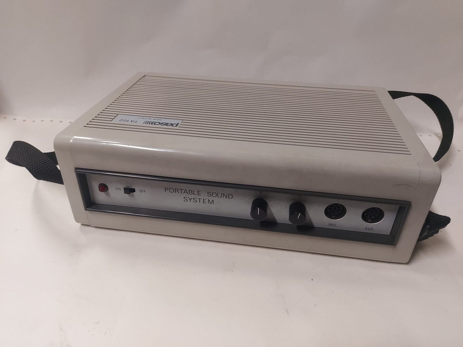 Amplificatore/mixer portatile Paso Portable Sound System TA 102
