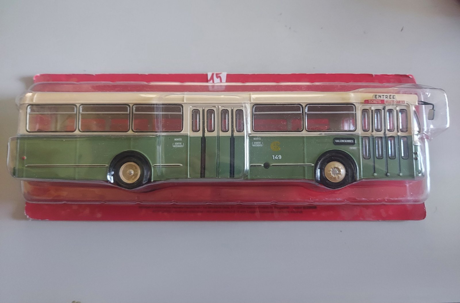 Modellino autobus Brossel Leyland BL55