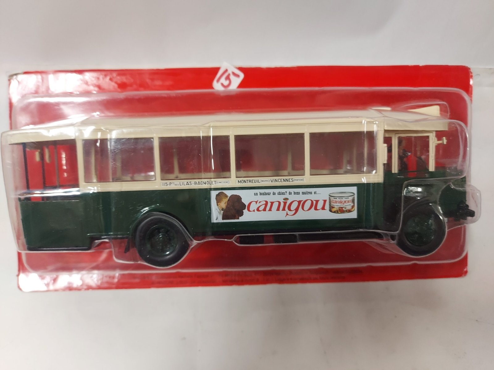 Modellino autobus parigino Renault TN6 C2