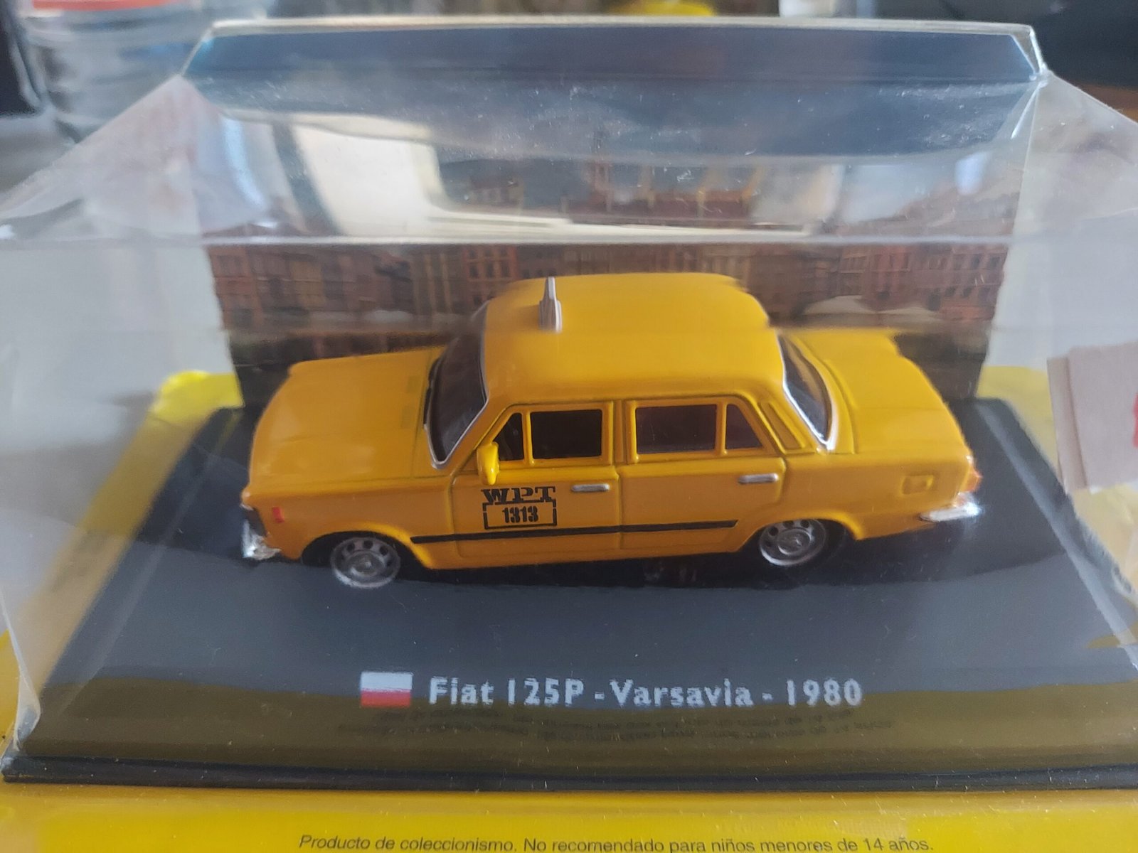 Modellino Polski Fiat 125 p