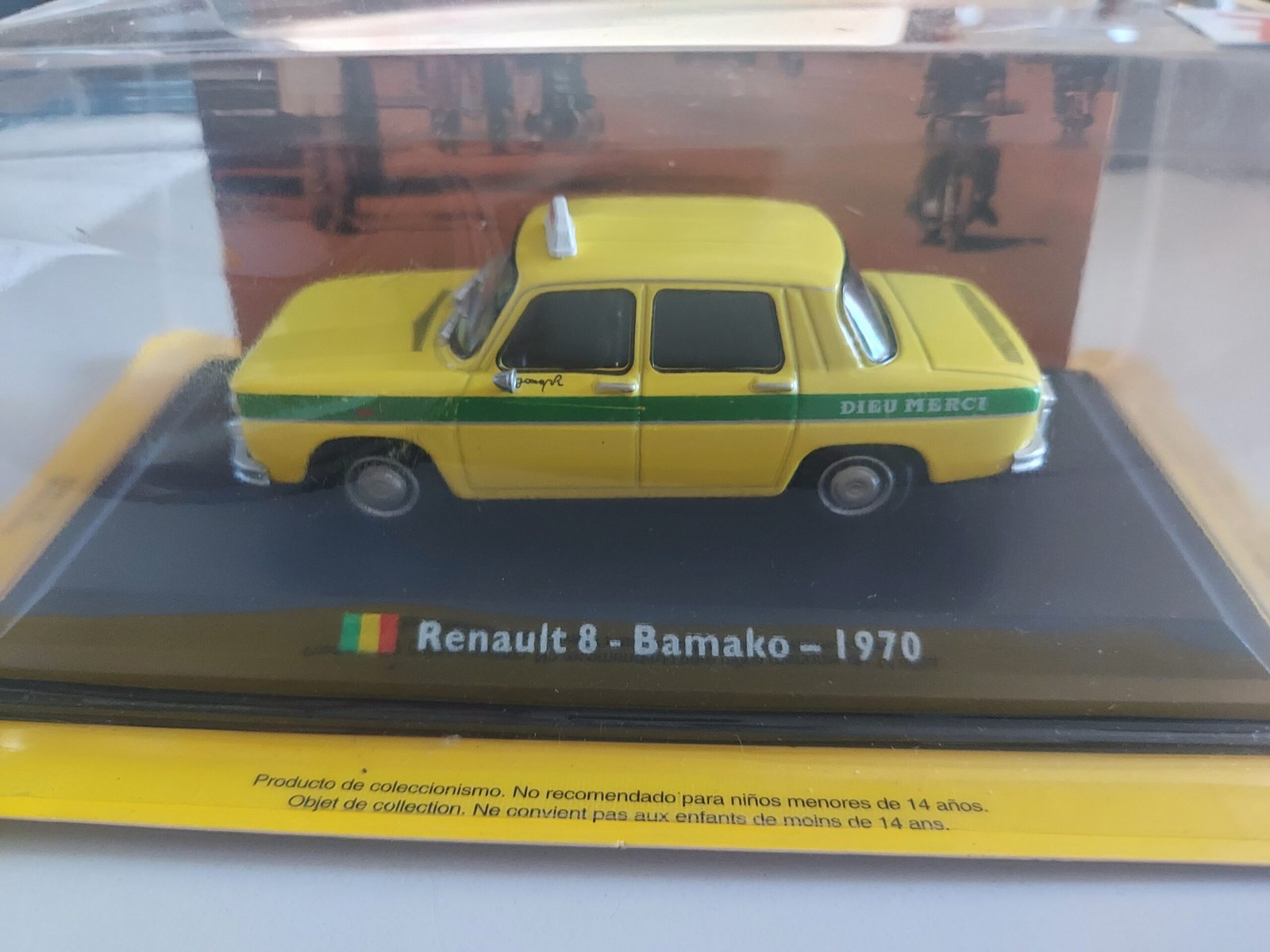 Modellino Renault 8 Taxi Bamako